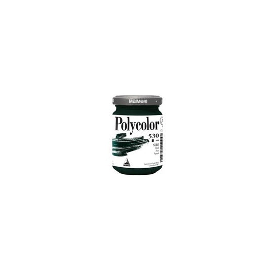 Colore vinilico Polycolor - 140 ml - nero - Maimeri