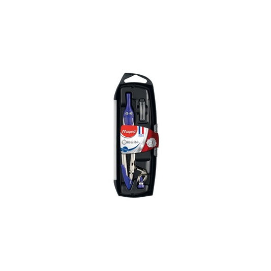 Compasso Origin - in acciaio - diametro max cerchio 420mm - 3 pezzi - Maped