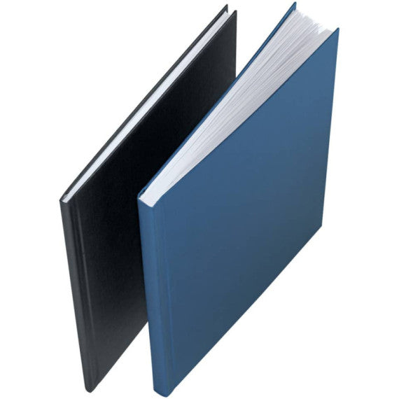 Copertina rigida max 246-280 fogli Leitz impressBIND in cartone con dorso da 28 mm A4 blu  conf. da 10 - 73970035