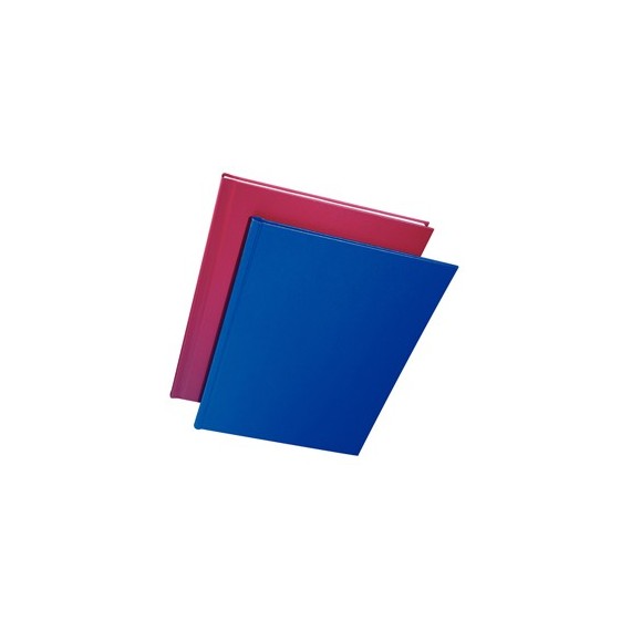 Copertine Impressbind - rigide - 10,5mm - finitura lino - blu - Leitz - scatola 10 pezzi