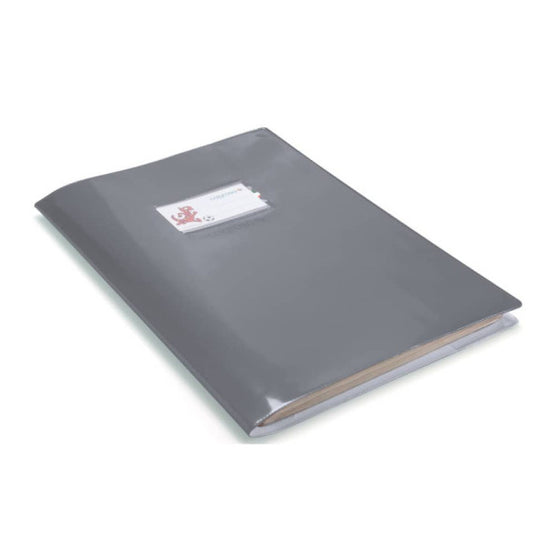 Copertine in PVC coprimaxi Colorosa 21x30 cm argento - conf. 25 pz - 36718034