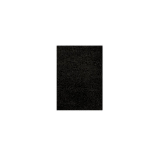 Copertine per rilegatura - A4 - cartoncino groffrato semilpelle - 240 gr - nero - Fellowes - conf.100 pezzi