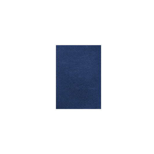 Copertine per rilegatura - A4 - cartoncino groffrato semilpelle - 240 gr - royal blu - Fellowes - conf.100 pezzi