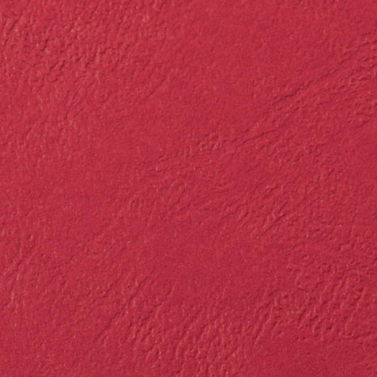 Copertine per rilegatura GBC Leathergrain in cartoncino goffrato rosso  conf da 100 copertine - CE040031