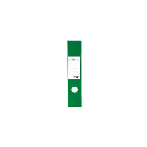 Copridorso CDR - PVC autoadesivo - verde - 7 x 34,5 cm - Sei Rota - conf. 10 pezzi