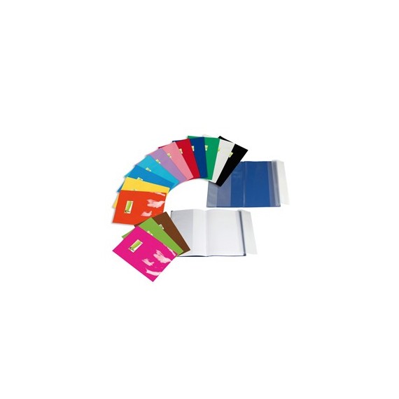 Coprimaxi LF - A4 - PVC -  laccato - cover - azzurro scuro - Sei Rota