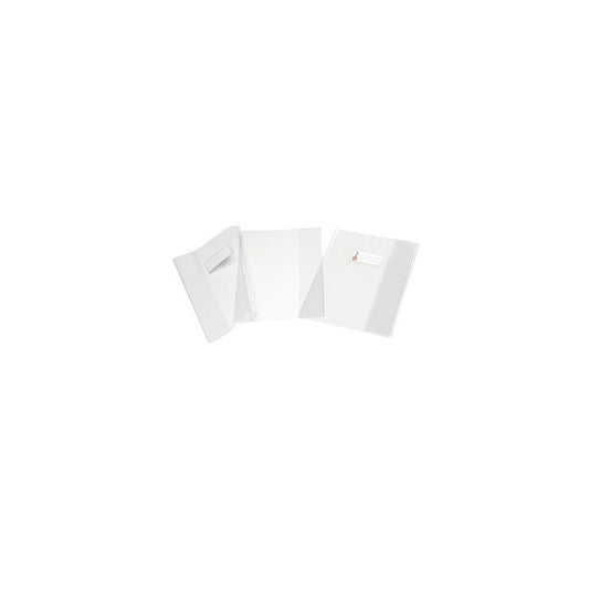 Coprimaxi Supercristallo liscio - 21x30cm - PVC - 200micron - trasparente - senza alette - Ri.plast