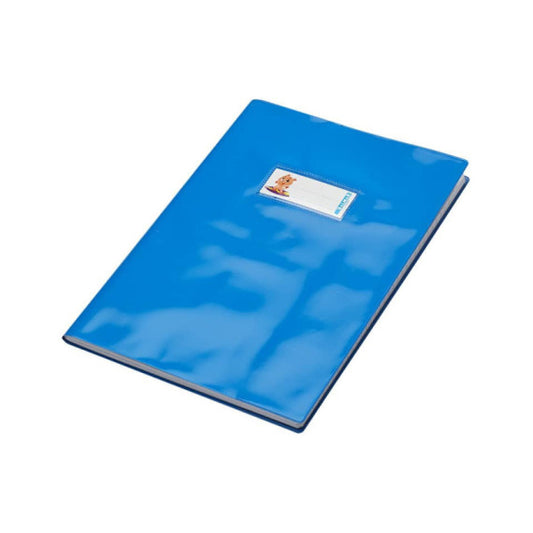 Copriquaderno con etichetta - Coprimaxi Beat A4 in PVC laccato spessore 180 ?m CoLibrì azzurro - PF02020103