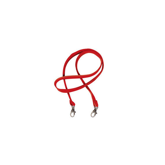 Cordoncino Pass M - raso - lunghezza 85 cm - rosso - Sei Rota - conf. 50 pezzi