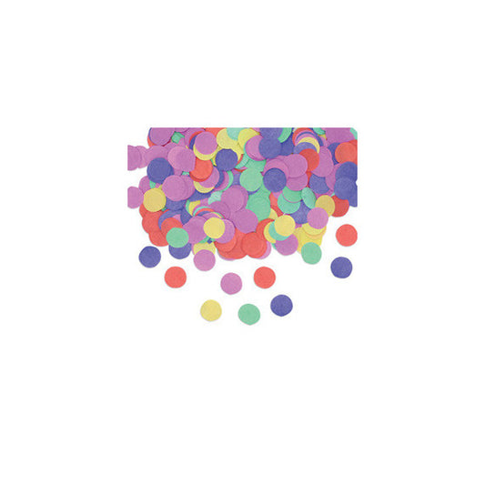 Coriandoli - Ø 2 cm - in carta - colori assortiti - Big Party