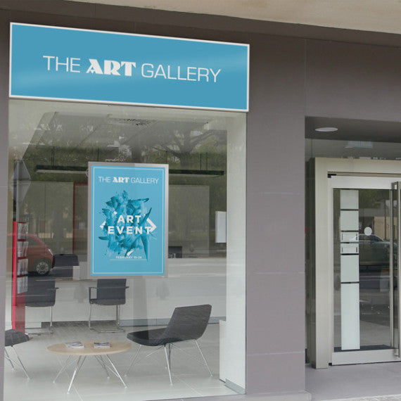 Cornice adesiva Duraframe® Poster - 70 x 100 cm - argento - Durable