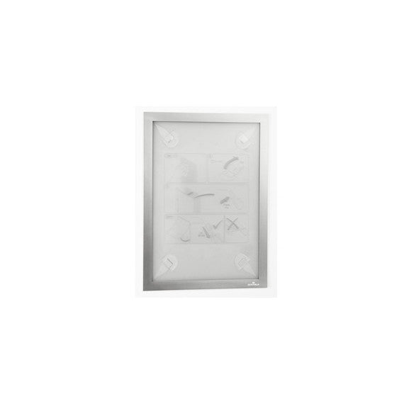 Cornice adesiva - Duraframe Wallpaper - A4 - 21 x 29,7 cm - argento - Durable