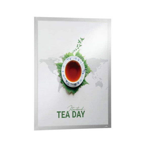 Cornice espositiva DURAFRAME® POSTER 50x70 cm Durable - argento metallizzato 5054-23