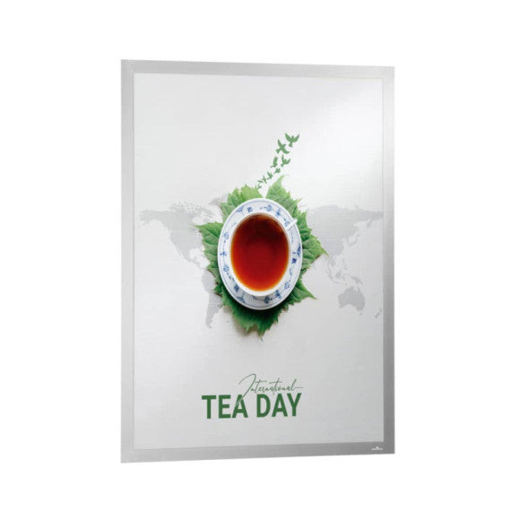 Cornice espositiva DURAFRAME® POSTER 50x70 cm Durable - argento metallizzato 5054-23