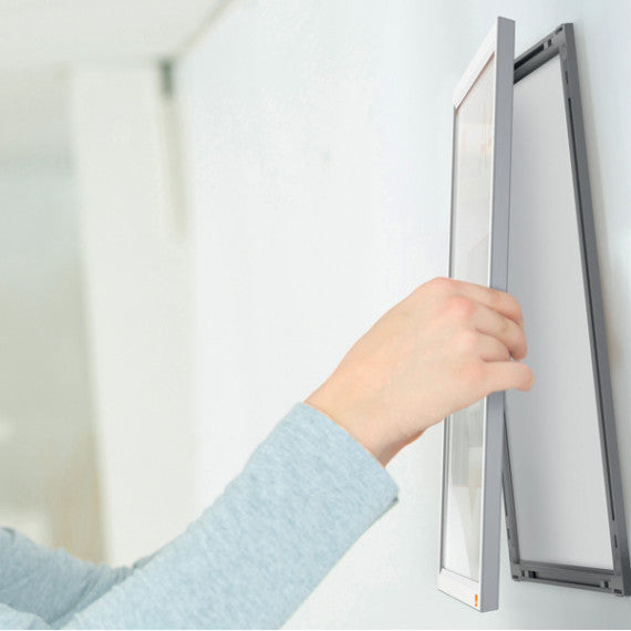 Cornice Impression PRO - a clip - A3 - alluminio - Nobo