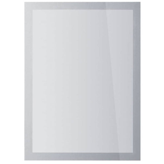 Cornici autofissanti DURABLE DURAFRAME® SUN A4 argento metallizzato 236x323mm  conf. 2 - 484123