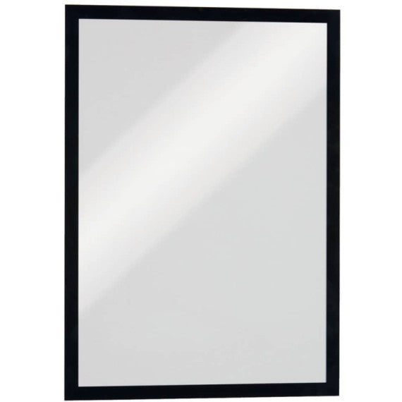 Cornici con pannello magnetico DURABLE DURAFRAME® MAGNETIC A3 PVC rigido nero 323x446mm  conf. 5 - 486801