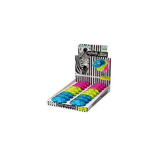 Correttore a nastro - 4,2mm x 20mt - 3 colori assortiti - Lebez