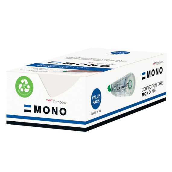 Correttore a nastro Mono Air 4 - 4,2mm x 10mt -Tombow - conf. 20 pezzi