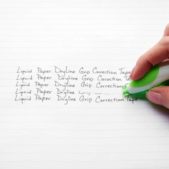 Correttore a nastro Paper Mate Dryline Grip 5 mm x 8,5 mt assortiti Conf. 24 pezzi - 1862885