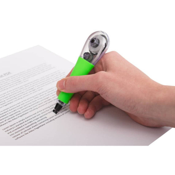 Correttore a nastro Q-Connect monouso Dynagrip-Pen 4,2 mm x 10 m KF14451