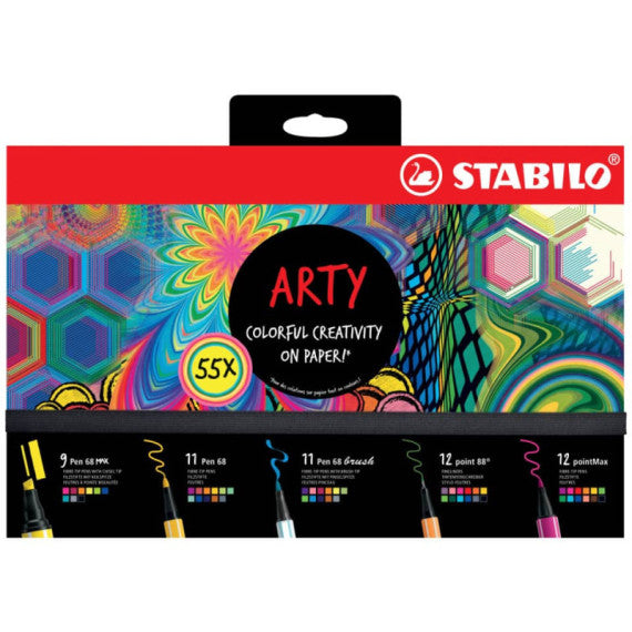 Creative Set Stabilo Pen 68 - conf. 55 pz - 77/6-3-20