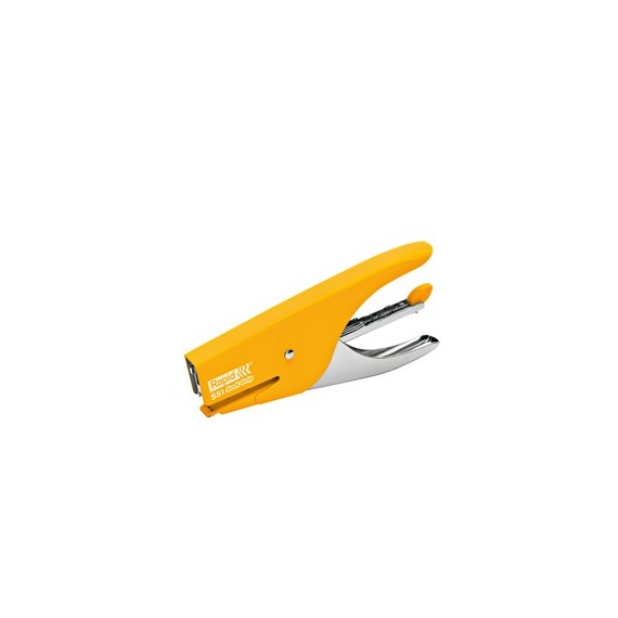 Cucitrice a pinza Rapid Supreme S51 Soft Grip - giallo - Rapid