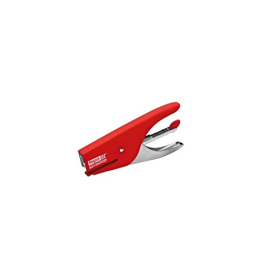 Cucitrice a pinza Rapid Supreme S51 Soft Grip - rosso - Rapid