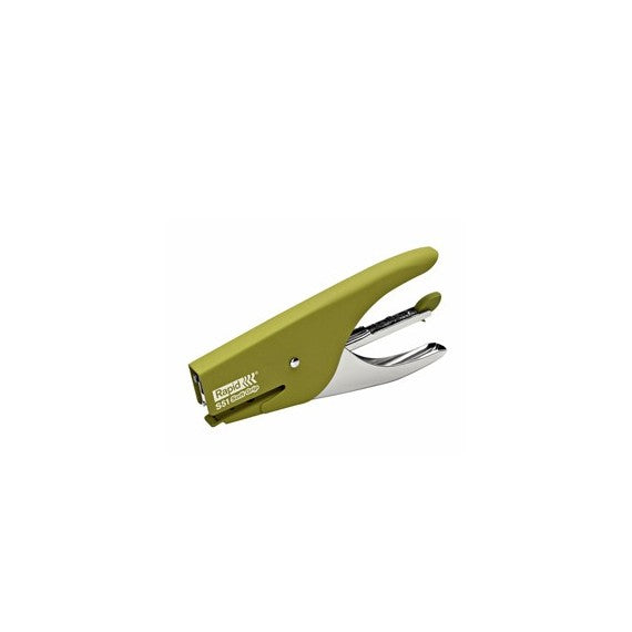 Cucitrice a pinza Rapid Supreme S51 Soft Grip - verde - Rapid
