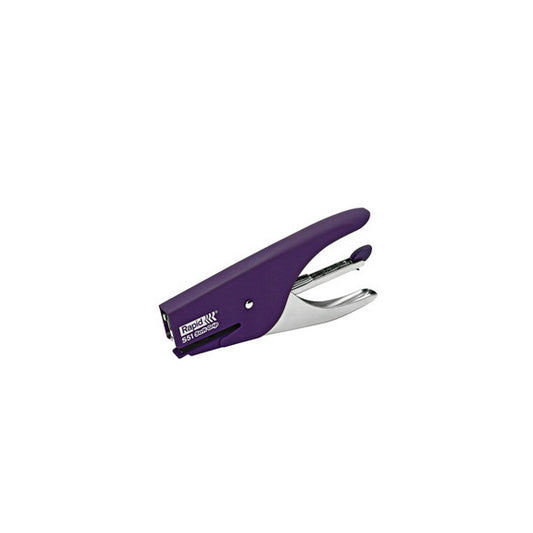 Cucitrice a pinza Rapid Supreme S51 Soft Grip - viola - Rapid