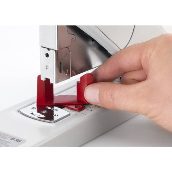 Cucitrice alti spessori Novus B56 grigio fino a 200 fogli H103560