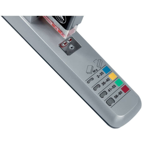 Cucitrice da tavolo blocchi max 80 fogli Leitz 5551 grigio chiaro 55510084
