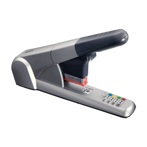 Cucitrice da tavolo blocchi max 80 fogli Leitz 5551 grigio chiaro 55510084