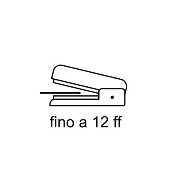 Cucitrice manuale a pinza POP OFFICE COLLECTION acciaio cromato POP FANTASY passo 6 008