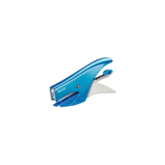 Cucitrice Wow a pinza 5547 - blu metallizzato - Leitz