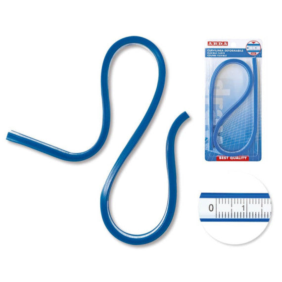 Curvilinee deformabili millimetrate Arda 50 cm - 105