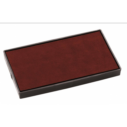 CUSCINETTO E60 ROSSO E60.R TAMPONE DI RICAMBIO PER TIMBRO COLOP 60 MISURA 37x76mm COLOP E/60