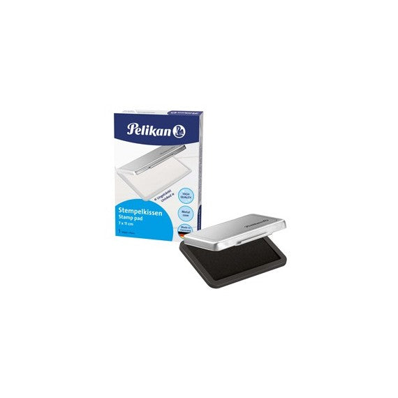 Cuscinetto per timbri - 7 x 11 cm - nero - Pelikan