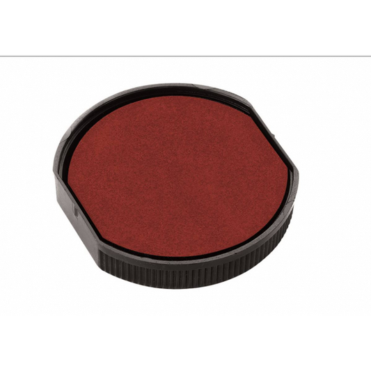 CUSCINETTO R30 ROSSO ROTONDO TAMPONE DI RICAMBIO PER TIMBRO COLOP R30 MISURA DIAMETRO 30MM E/R30 RED