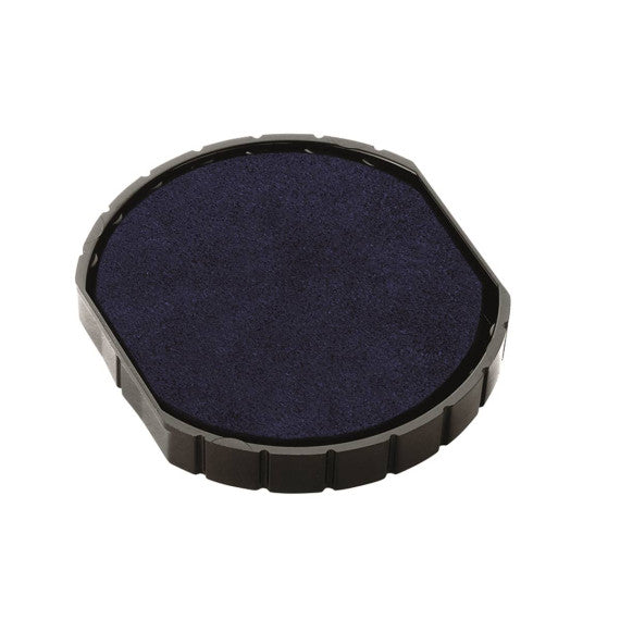 Cuscinetto R40 blu rotondo E/R40.BLU tampone di ricambio per timbro Colop R40 misura diametro 40mm