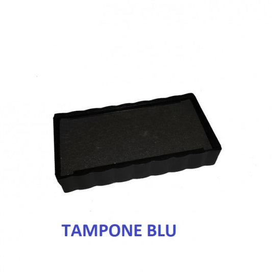 CUSCINETTO TRAXX 9015 BLU TAMPONE DI RICAMBIO PER TIMBRO TRAXX 9015 MISURA 70X32MM