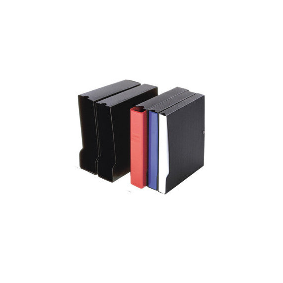 Custodia per raccoglitore 100 - 22 x 30 cm - dorso 13,5 cm - A4 - nero - Sei Rota