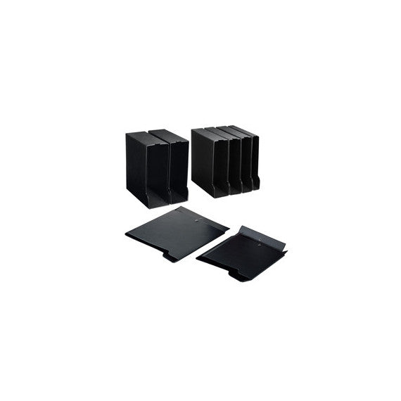 Custodia per raccoglitori 50 - 29,5x31,5 cm - dorso 8 cm - nero - Sei rota