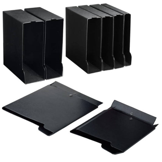 Custodia per raccoglitori Sei Rota 50 A4 f.to esterno 29,5x32 cm - dorso 8 cm nero - 67145010