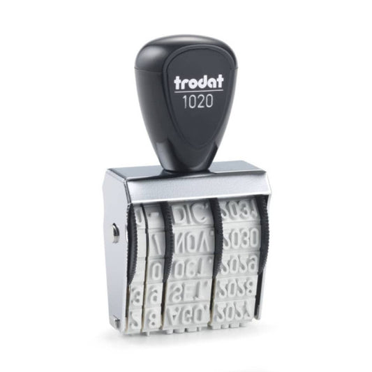 Datario in gomma TRODAT CLASSIC 1020 in gomma - carattere 5 mm 54239