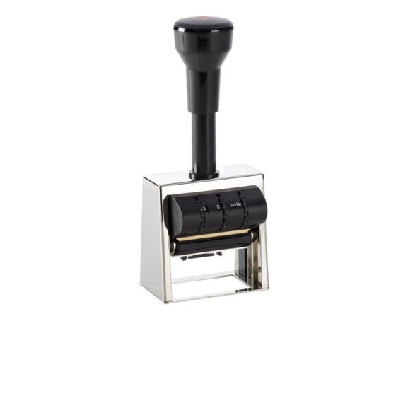 Datario in metallo con piastra in ottone personalizzabile Reiner D53V 50x30 mm metallo - 151580