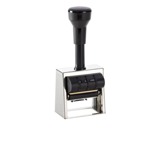 Datario in metallo con piastra in ottone personalizzabile Reiner D53V 50x30 mm metallo - 151580