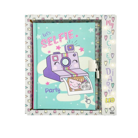Diario dei segreti Lebez LED 2 soggetti assortiti 81848