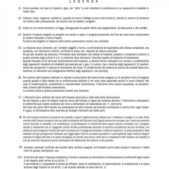 Dichiarazione conformità impianto Snap - 5 copie snap - 29,7 x 21cm - 100 fogli - Edipro