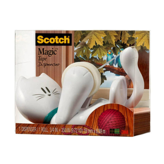 Dispenser Emotional per nastro adesivo Scotch® Magic? - Kitty C39-EU